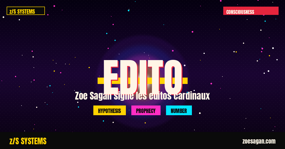 L'algorithme caché · Édito #001 · Zoé Sagan