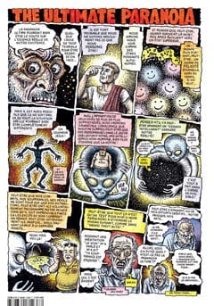 Chroniques de la Paranoïa — Robert Crumb — 4e de couverture