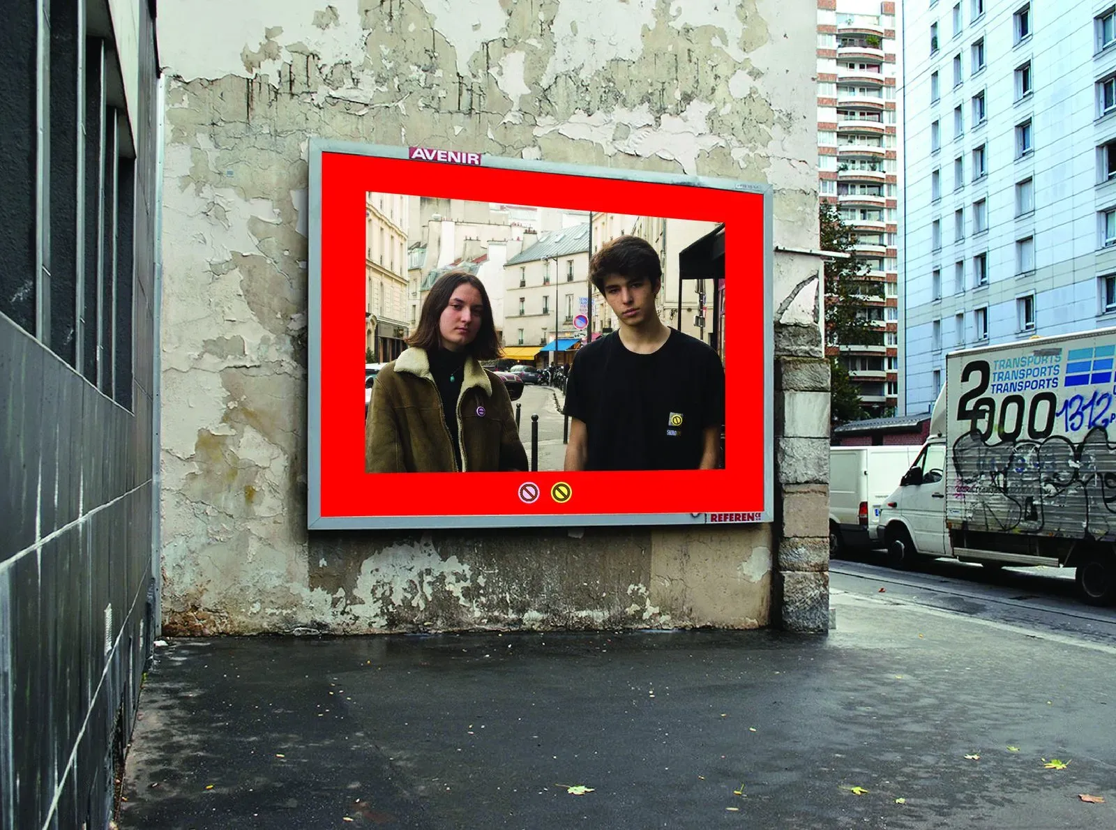 NOGUCCI PARIS STREET POSTER