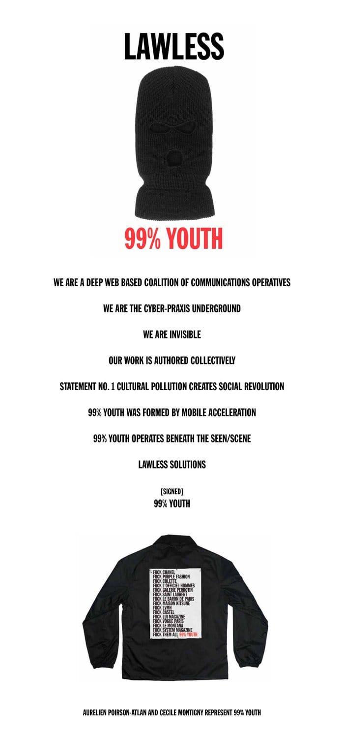 99% YOUTH · tall
