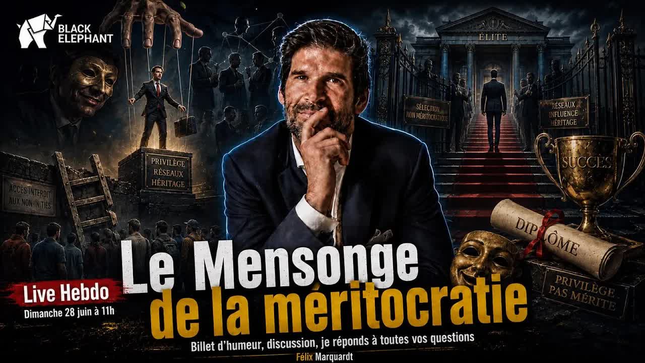 Le mensonge de la meritocratie, The Black Elephant Experience, Felix Marquardt