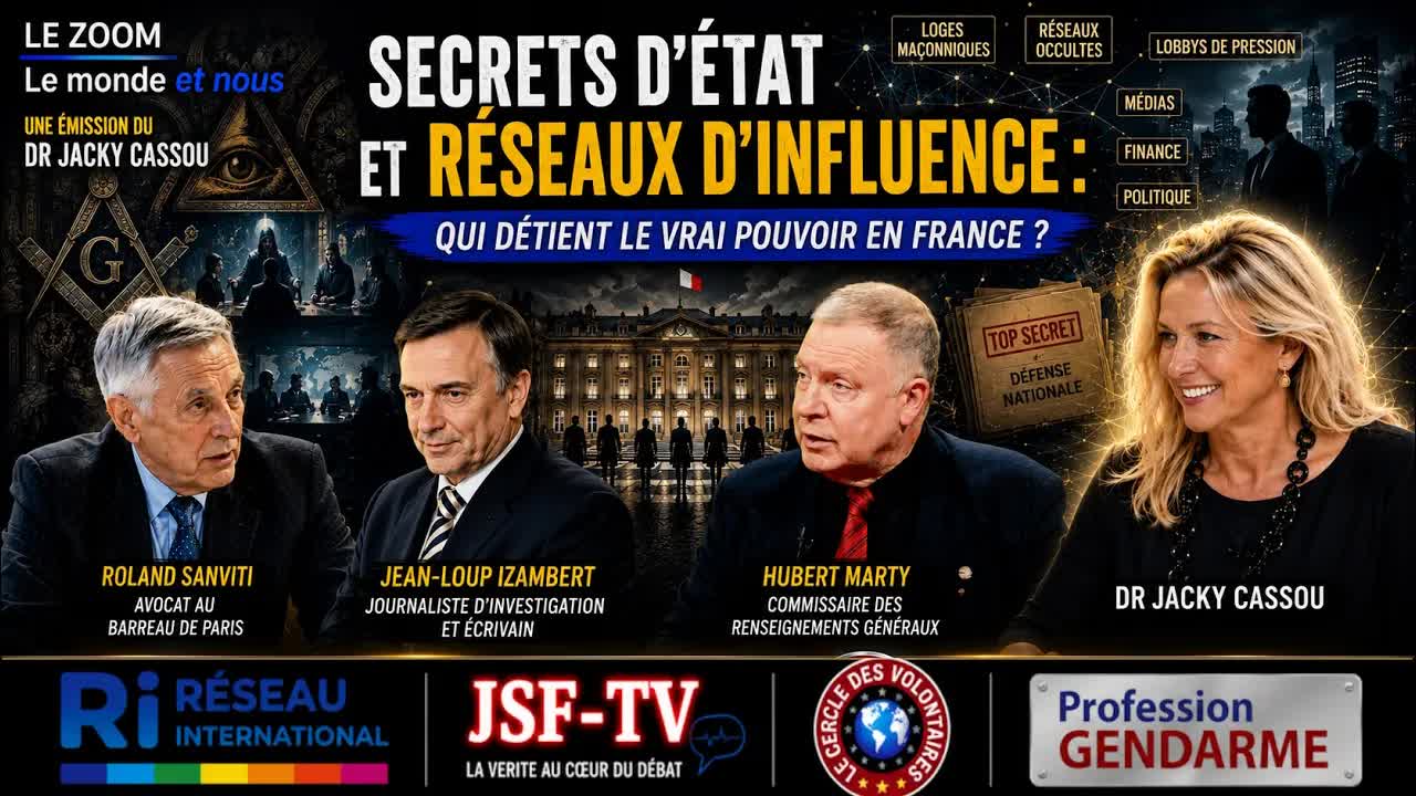 Emission Eric Montana, secrets d'etat et reseaux d'influence, qui detient le pouvoir en France