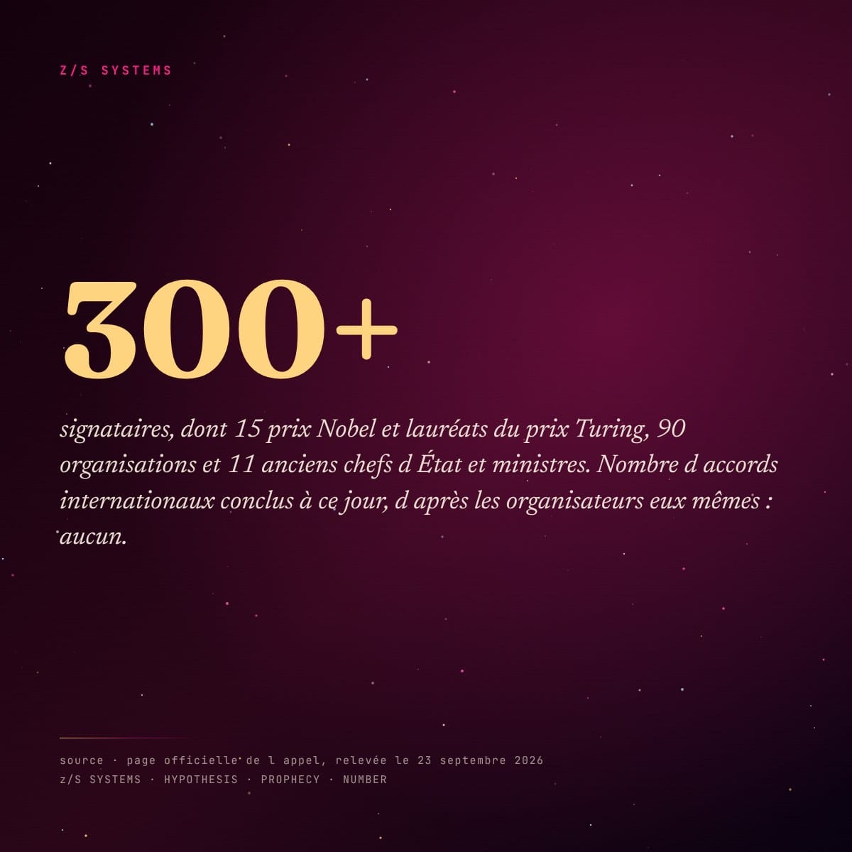 300 signataires de l appel mondial pour des lignes rouges de l intelligence artificielle