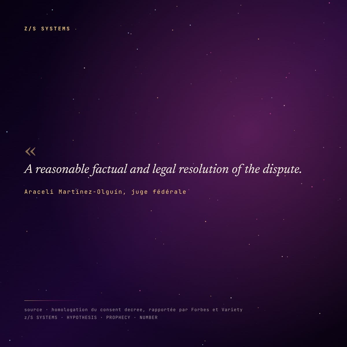 Citation de la juge Araceli Martínez-Olguín sur le consent decree