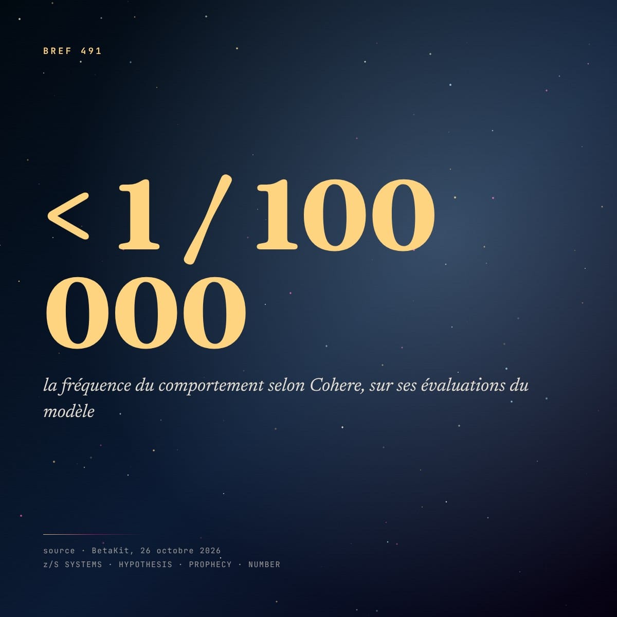 Panneau : moins d’une évaluation sur 100 000