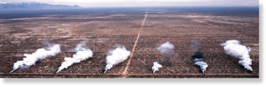 Dissemination on the test grid.