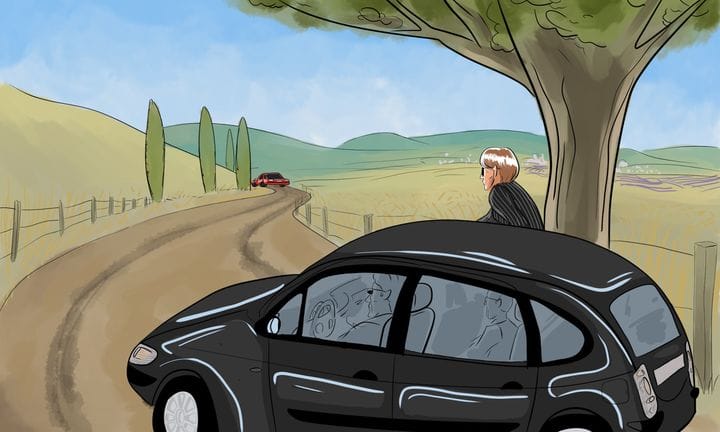 Les agents du renseignement ont suivi le maître-chanteur jusqu’à l’Isle-sur-la-Sorgue, avant de recevoir l’ordre de lever le dispositif (NICOLAS DEWIT / RADIO FRANCE)