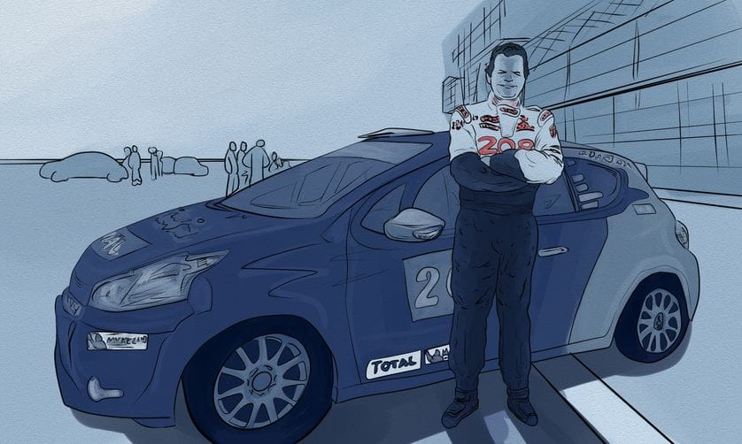 Laurent Pasquali, pilote automobile, ancien champion de France de rallye a été assassiné en 2018.