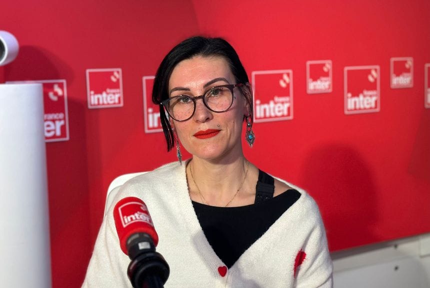 Ovidie, invitée de l'émission 9h10 sur France Inter