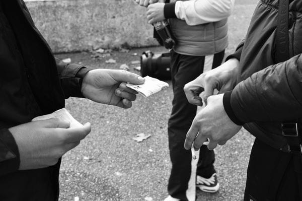Scène de vie au Ponzo, quartier Monclar à Avignon