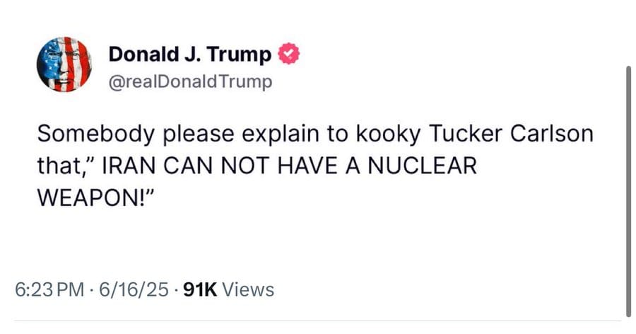 Après Elon Musk, Donald Trump s’en prend violemment à Tucker Carlson autour de la guerre – Une base en déliquescence ?