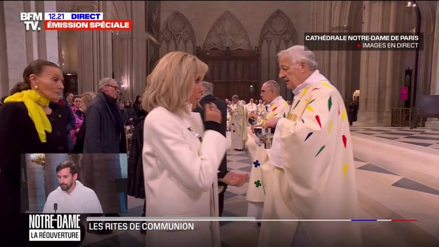 L’abbé Pagès contre Brigitte Macron : une communion jugée diabolique