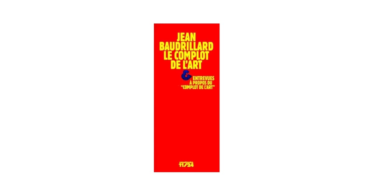 Le complot de l'art
