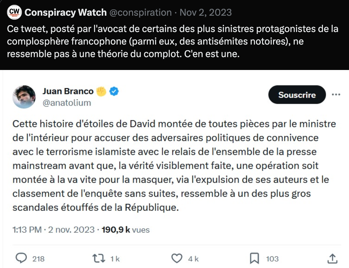 Rudy Reichstadt : L’avarié