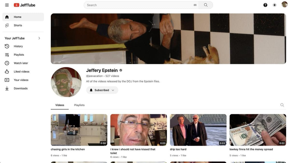 JeffTube : la vérité en 1000 vidéos, enfin accessible