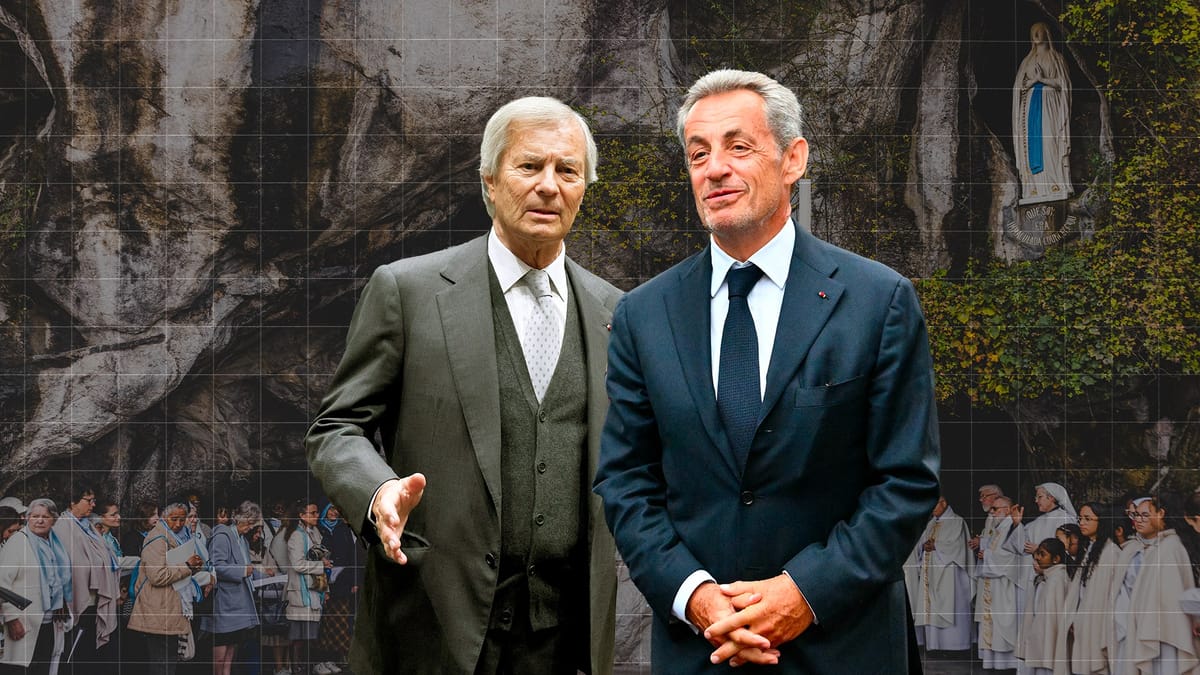 Quand Bollo & Sarko vont en jet privé prier la Vierge
