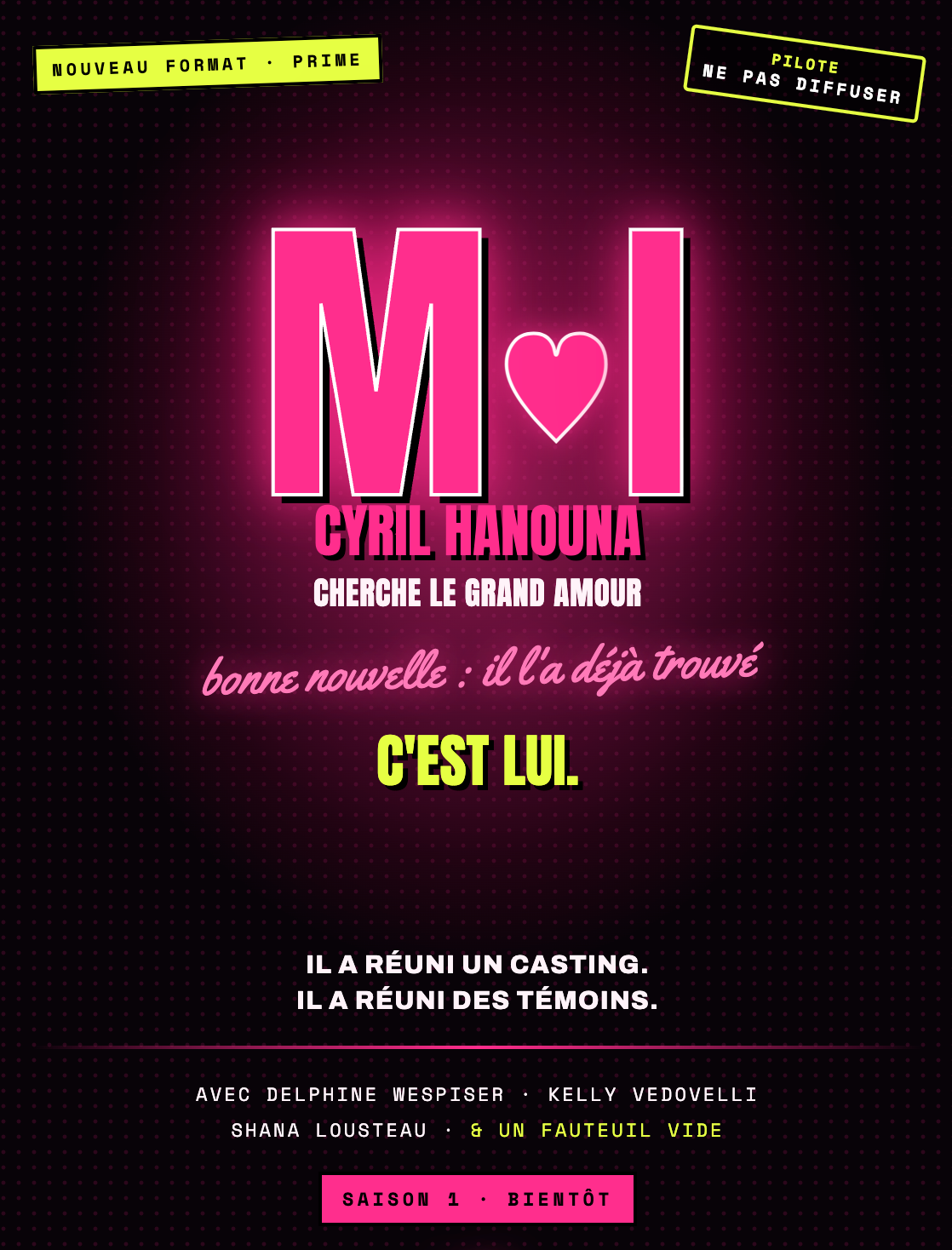 MOI : la télé-réalité que ses ex ont écrite dans le dos de Cyril Hanouna