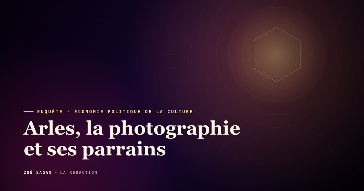 Arles, la photographie et ses parrains — enquête z/S