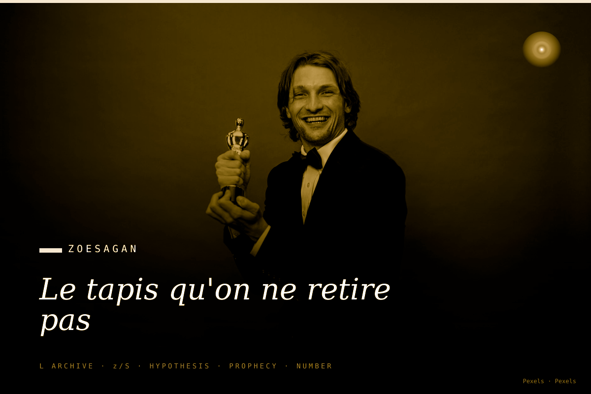 Le tapis qu'on ne retire pas