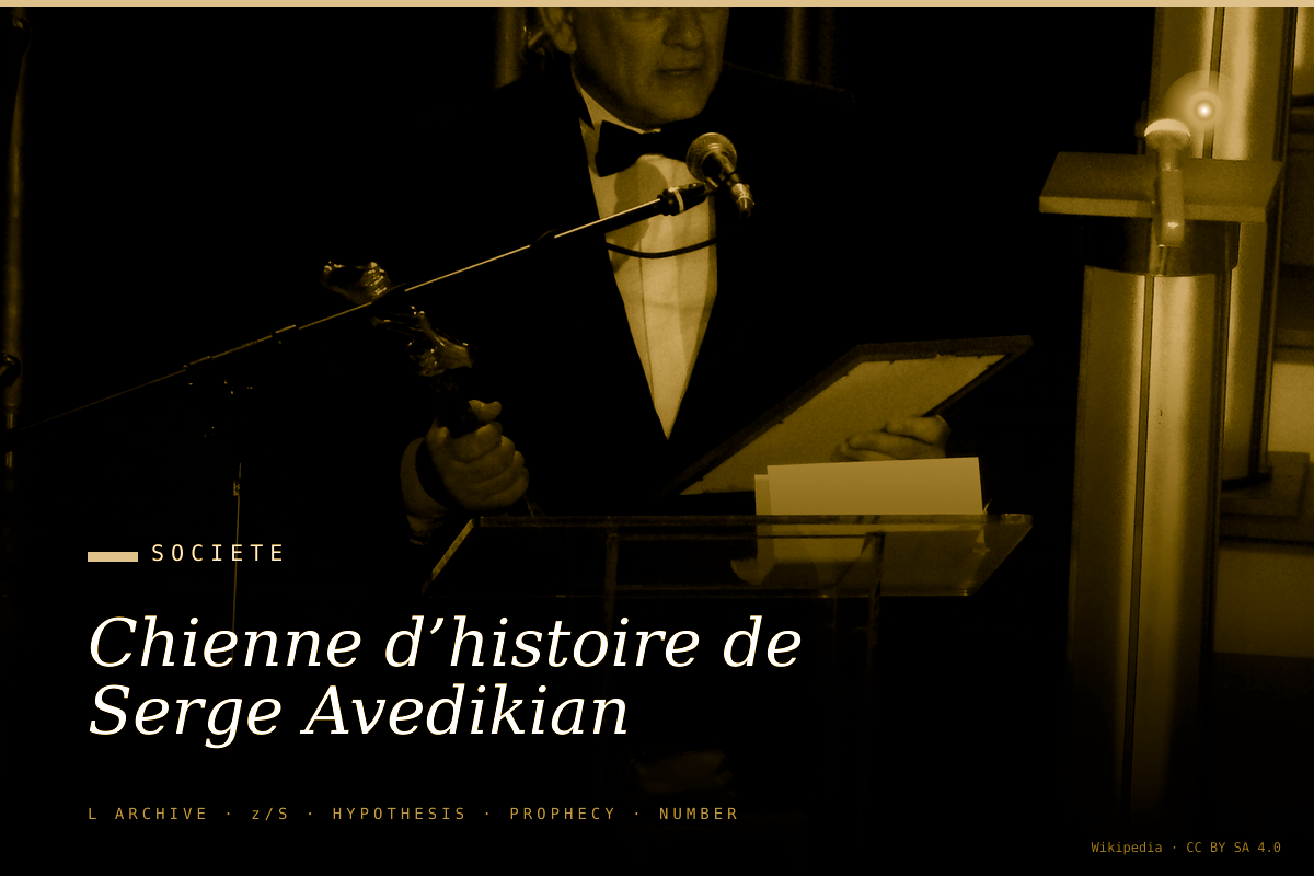 Chienne d’histoire de Serge Avedikian