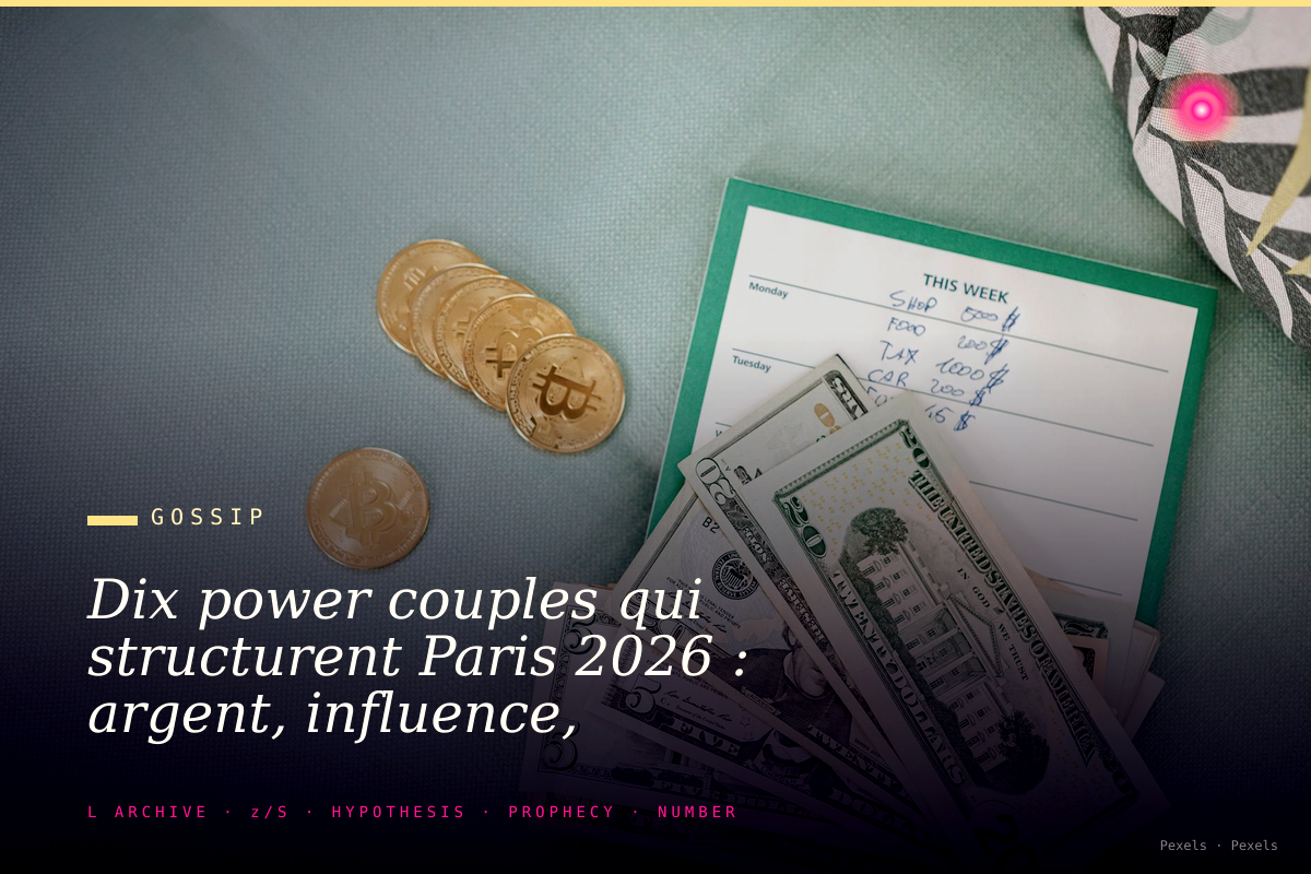Dix power couples qui structurent Paris 2026 : argent, influence, invisibilité