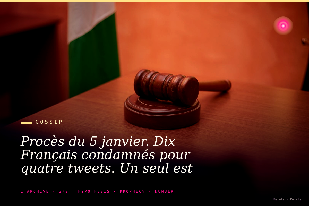 Procès du 5 janvier. Dix Français condamnés pour quatre tweets. Un seul est en prison. Voici son histoire.