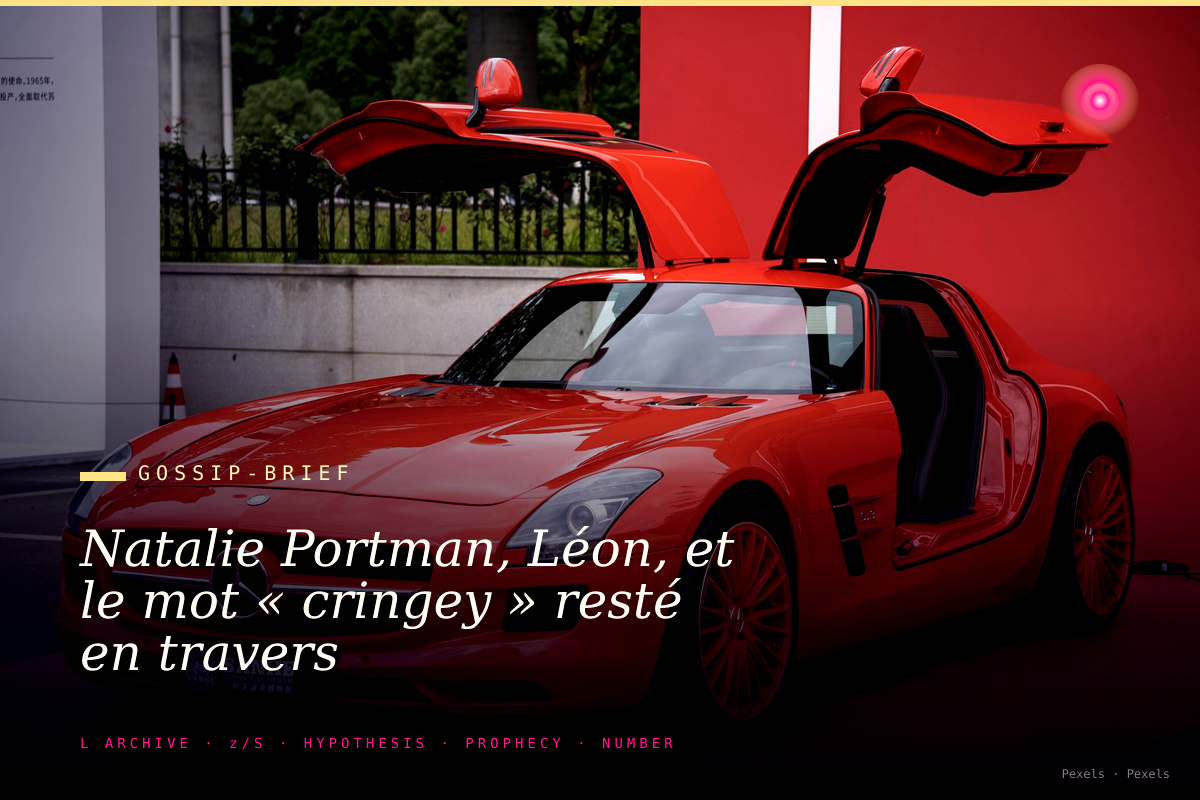 Natalie Portman, Léon, et le mot « cringey » resté en travers