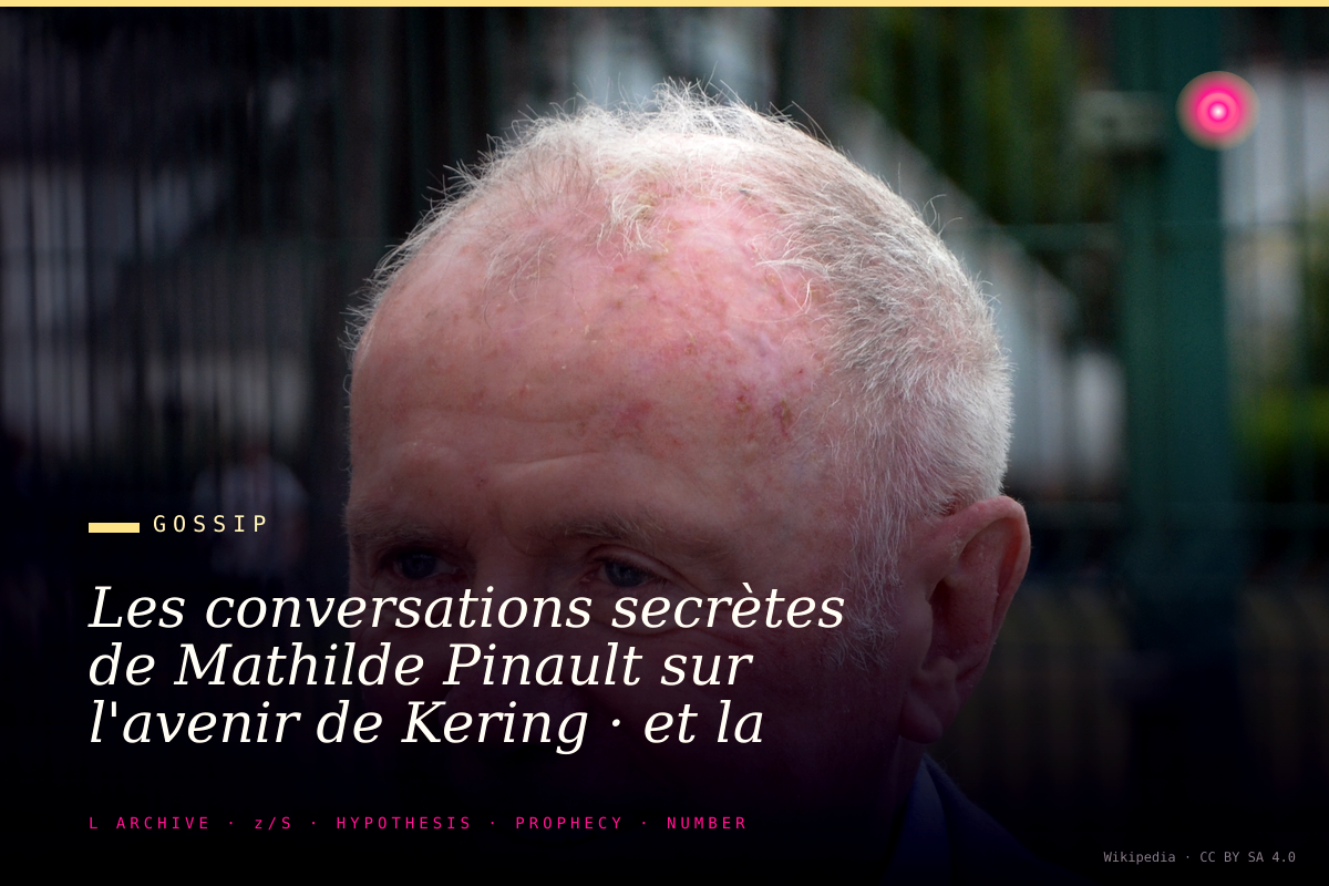 Les conversations secrètes de Mathilde Pinault sur l'avenir de Kering · et la souffrance d'avoir été ignorée par son pèr
