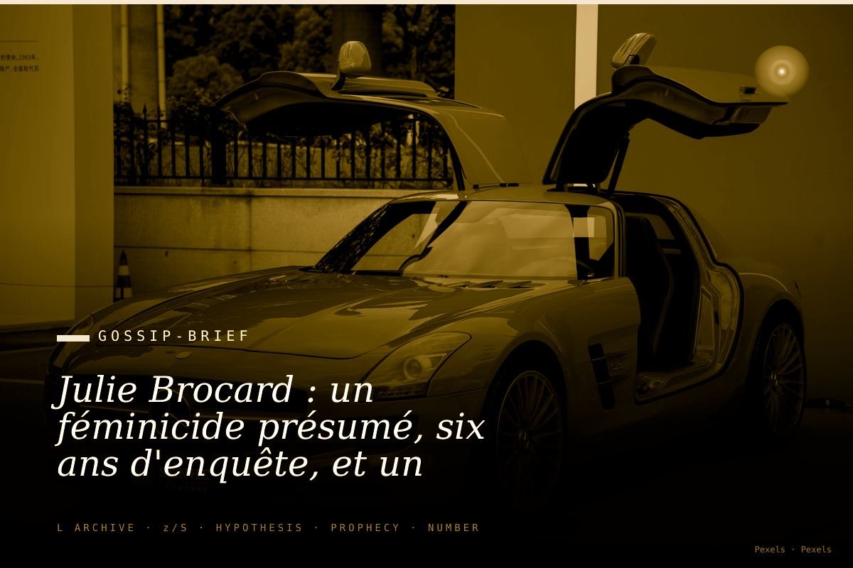 Julie Brocard : un féminicide présumé, six ans d'enquête, et un non-lieu qui menace