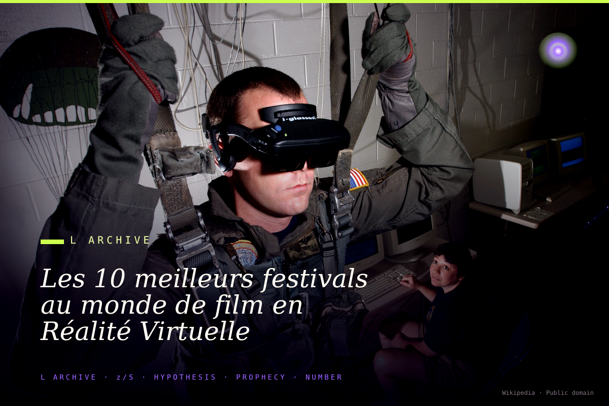 Les 10 meilleurs festivals au monde de film en Réalité Virtuelle