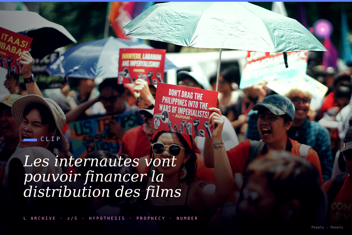 Les internautes vont pouvoir financer la distribution des films grâce à la nouvelle plateforme Peopleforcinema :