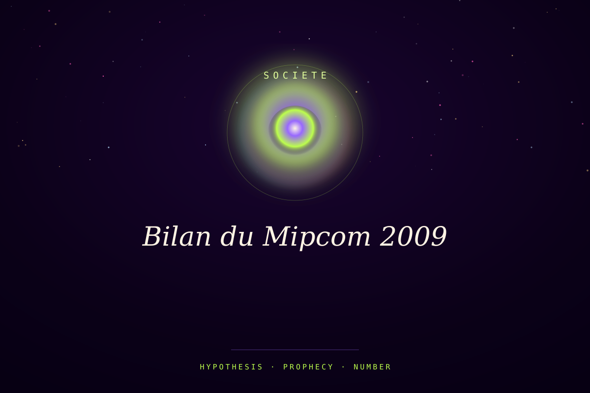Bilan du Mipcom 2009