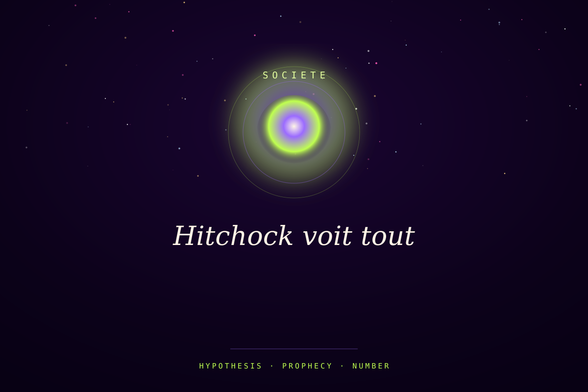 Hitchock voit tout
