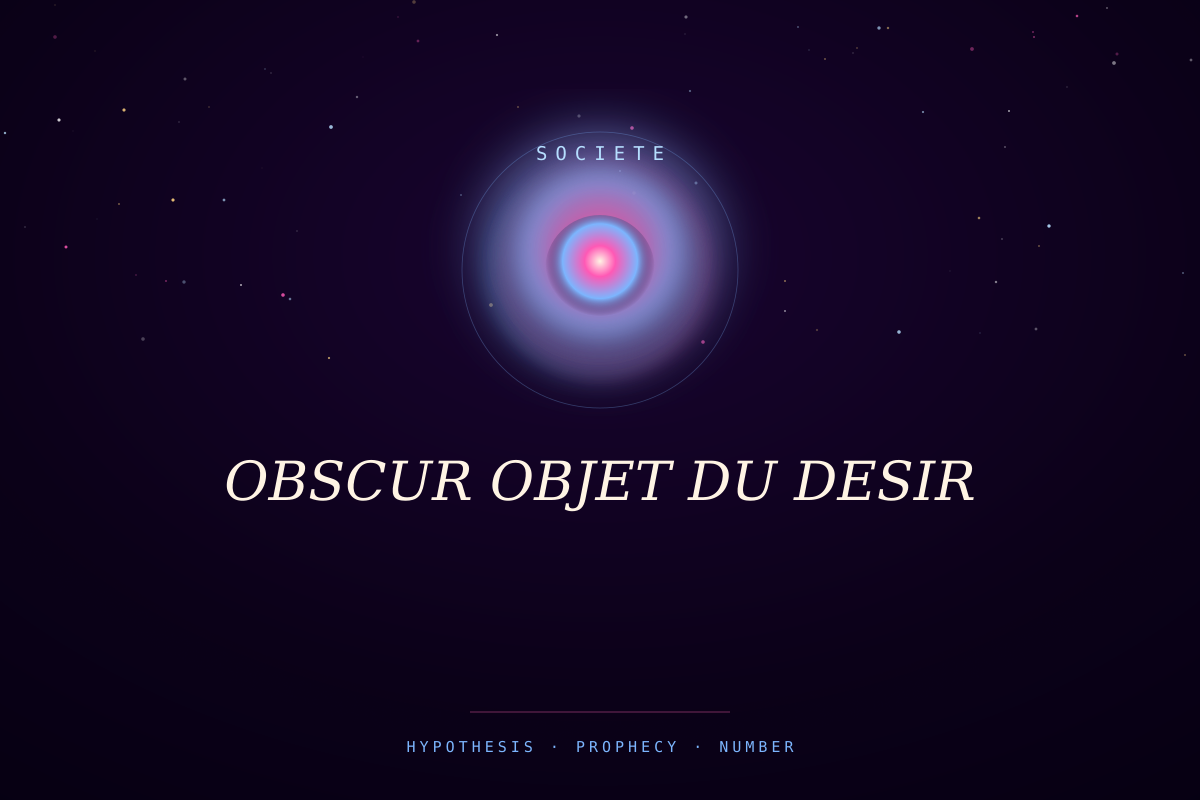 OBSCUR OBJET DU DESIR‏