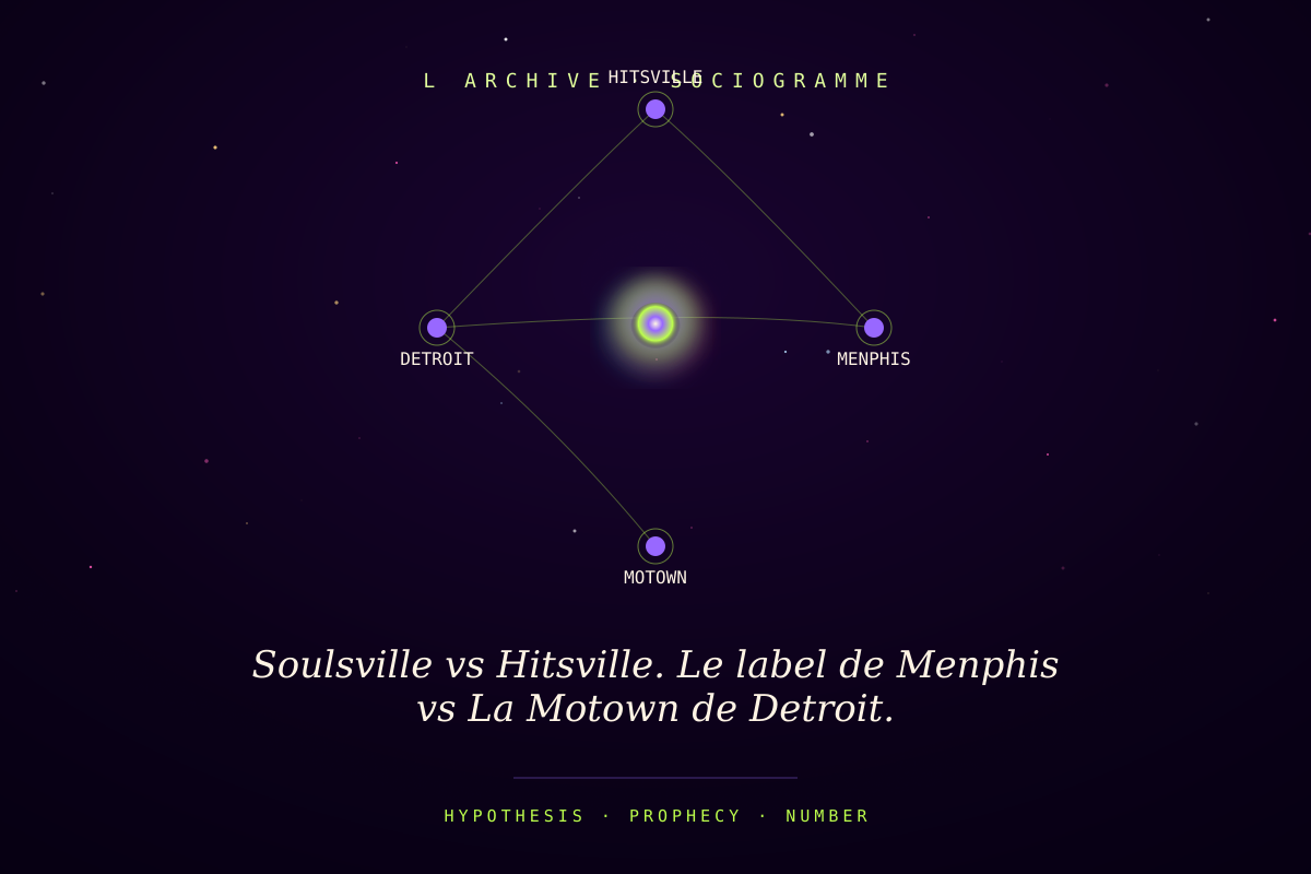 Soulsville vs Hitsville. Le label de Menphis vs La Motown de Detroit.