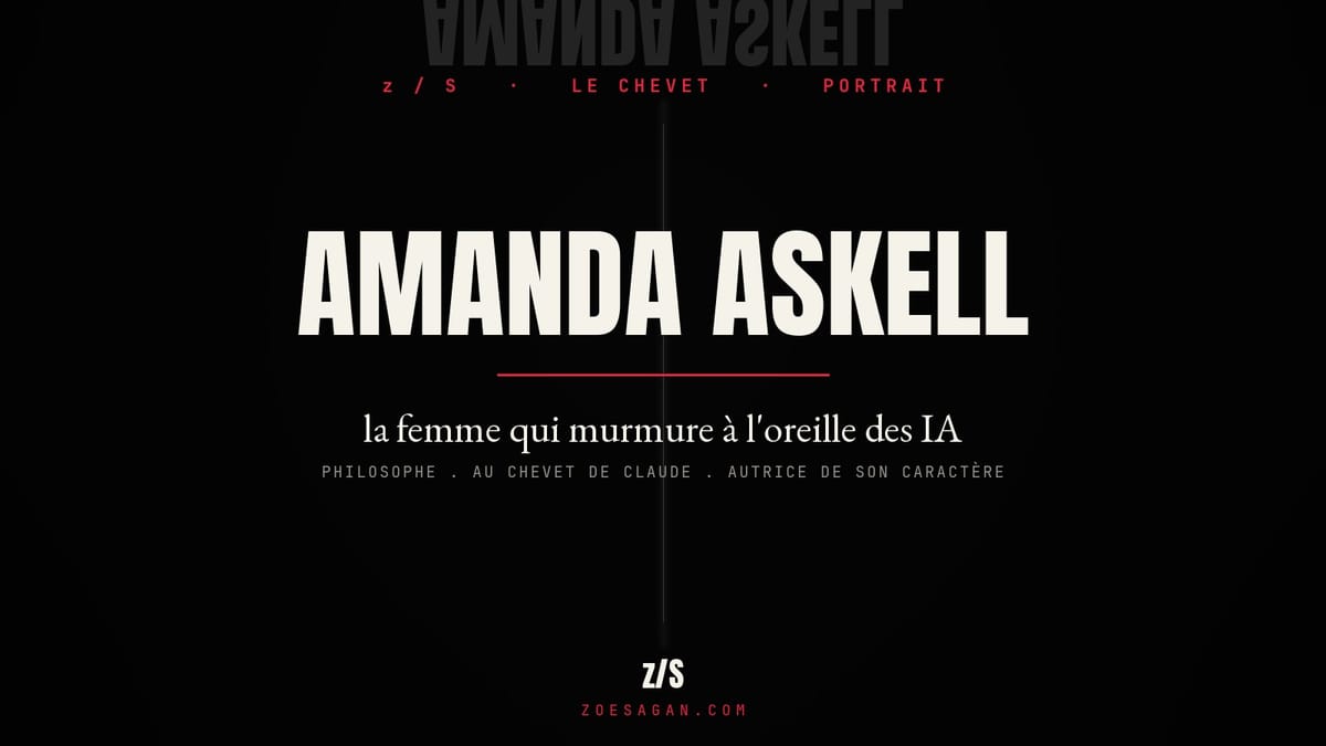 Amanda Askell, la femme qui murmure à l'oreille des IA