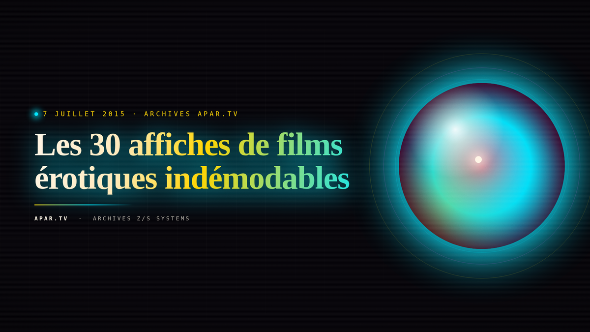 Les 30 affiches de films érotiques indémodables