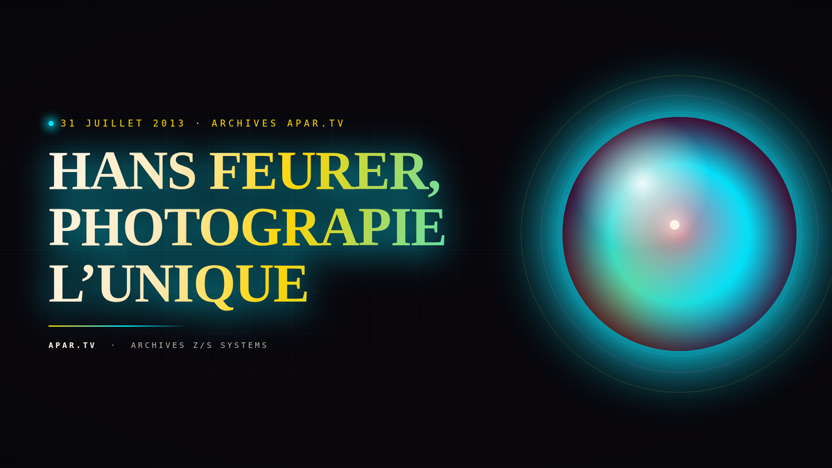 HANS FEURER, PHOTOGRAPIE L’UNIQUE
