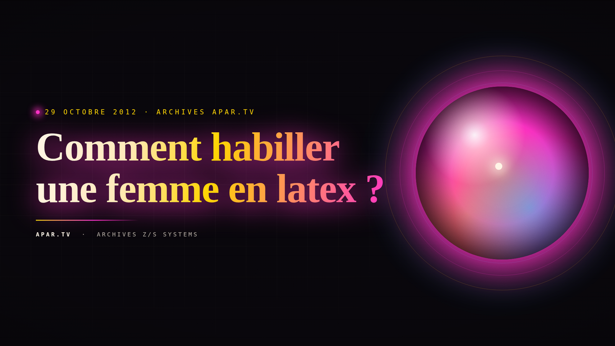 Comment habiller une femme en latex ?