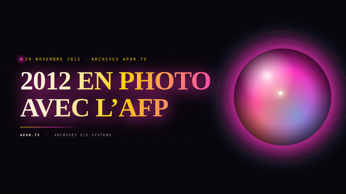 2012 EN PHOTO AVEC L’AFP