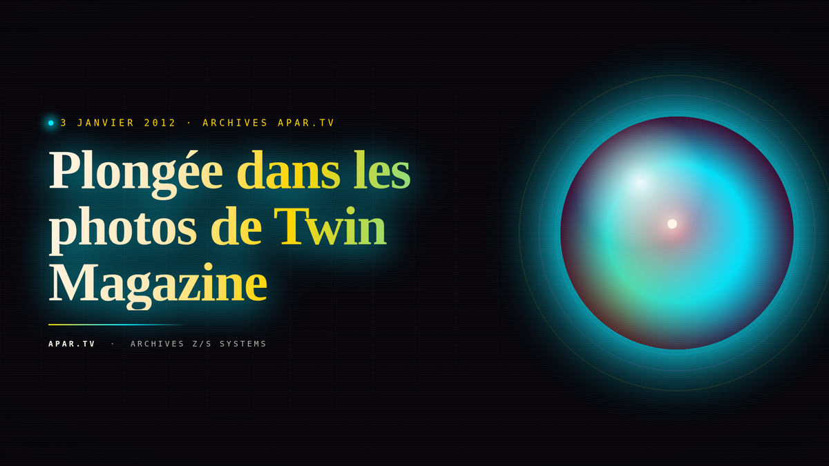Plongée dans les photos de Twin Magazine