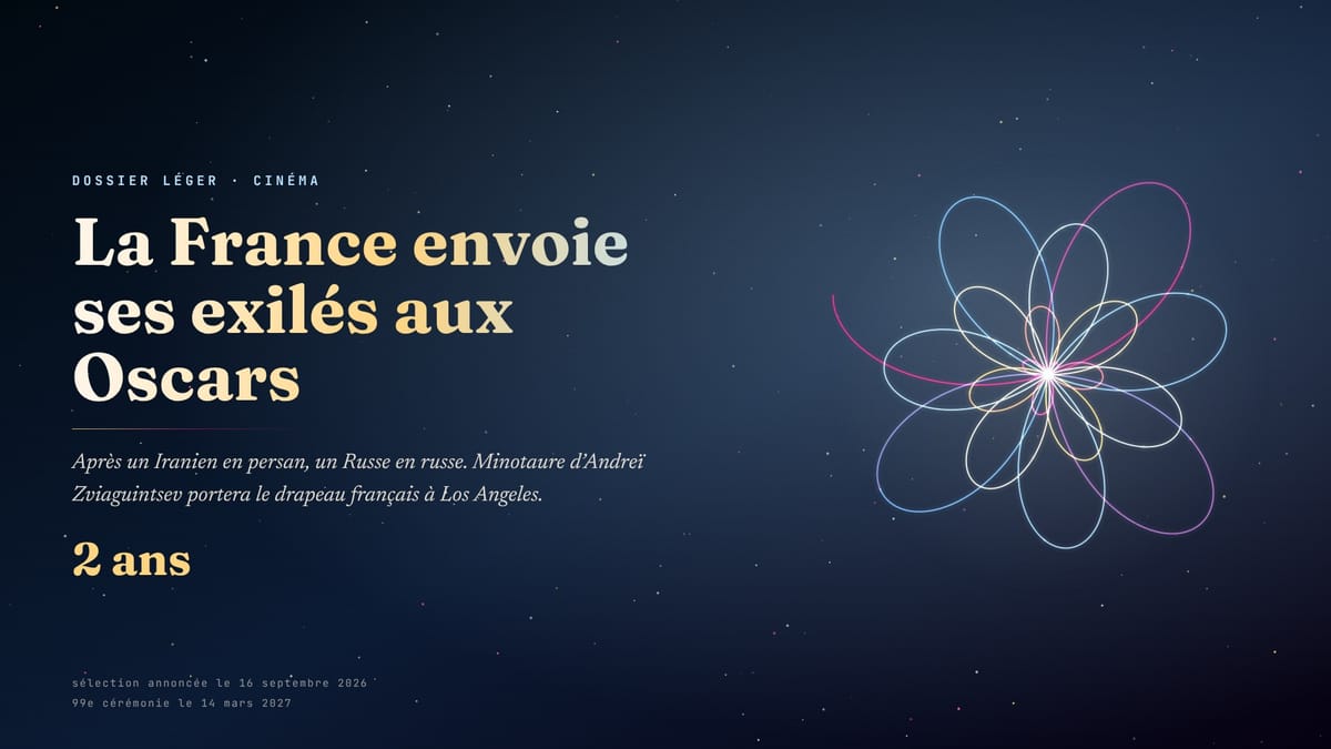 La France envoie ses exilés aux Oscars