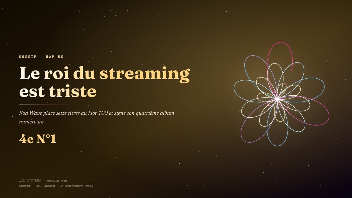 Le roi du streaming est triste