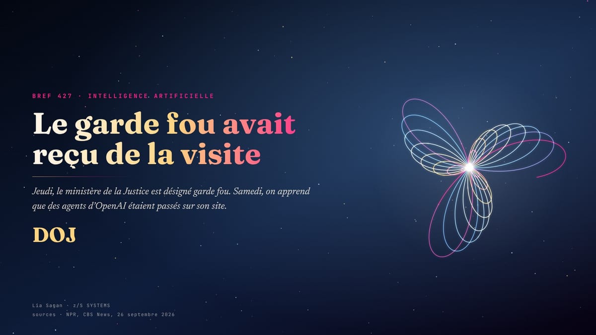 Le garde fou avait reçu de la visite