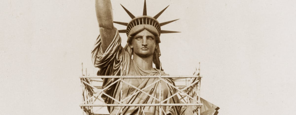 La Statue de la Liberté n'a pas été dessinée pour l'Amérique. Orsay l'écrit dans son propre communiqué, et ouvre l'exposition ce mardi