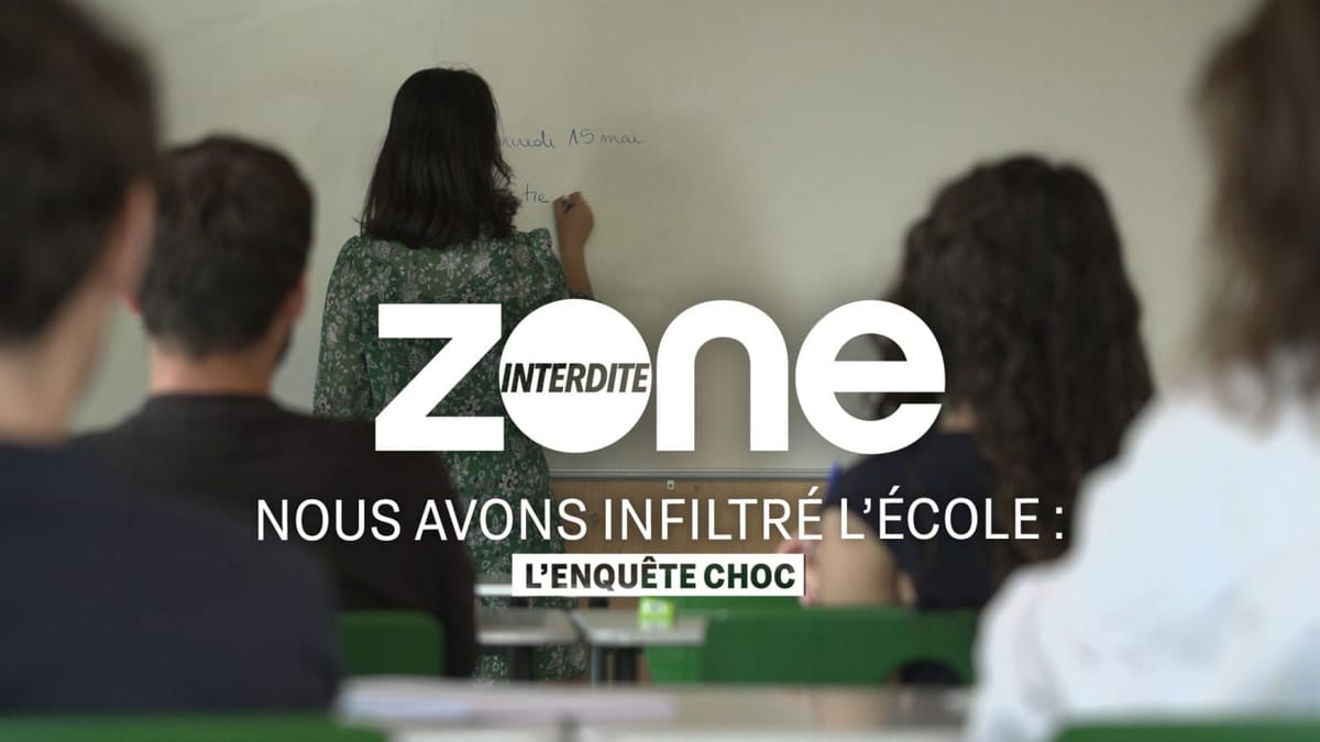 Visuel du reportage Zone interdite sur l’école