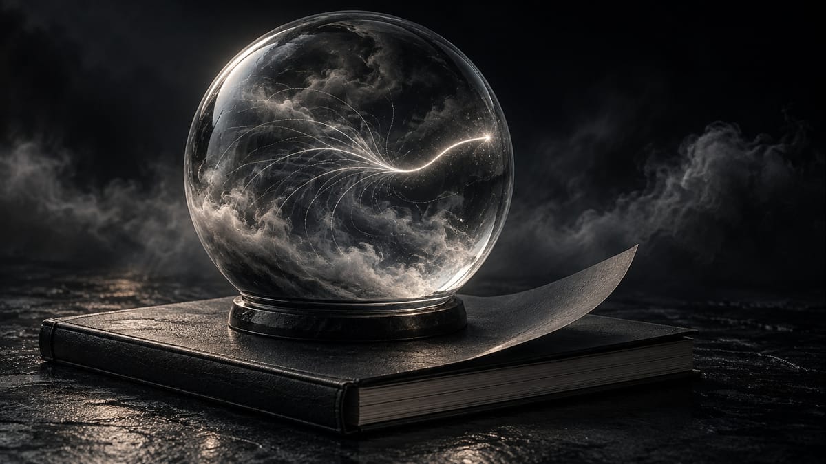 Quand une prévision se trompe · illustration symbolique