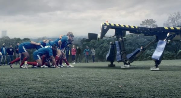 LE XV DE FRANCE COMBAT LES MACHINES