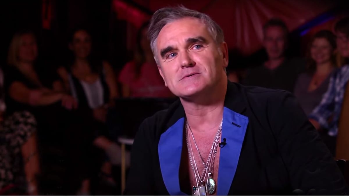 Morrissey éclate le système politique US et explique son humasexuality