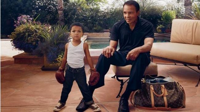 Les mots de Mohamed Ali pour Louis Vuitton